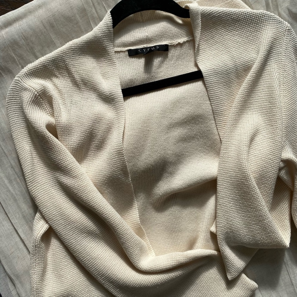 Cyrus cardigan / off white knit cardigan / winter cardigan